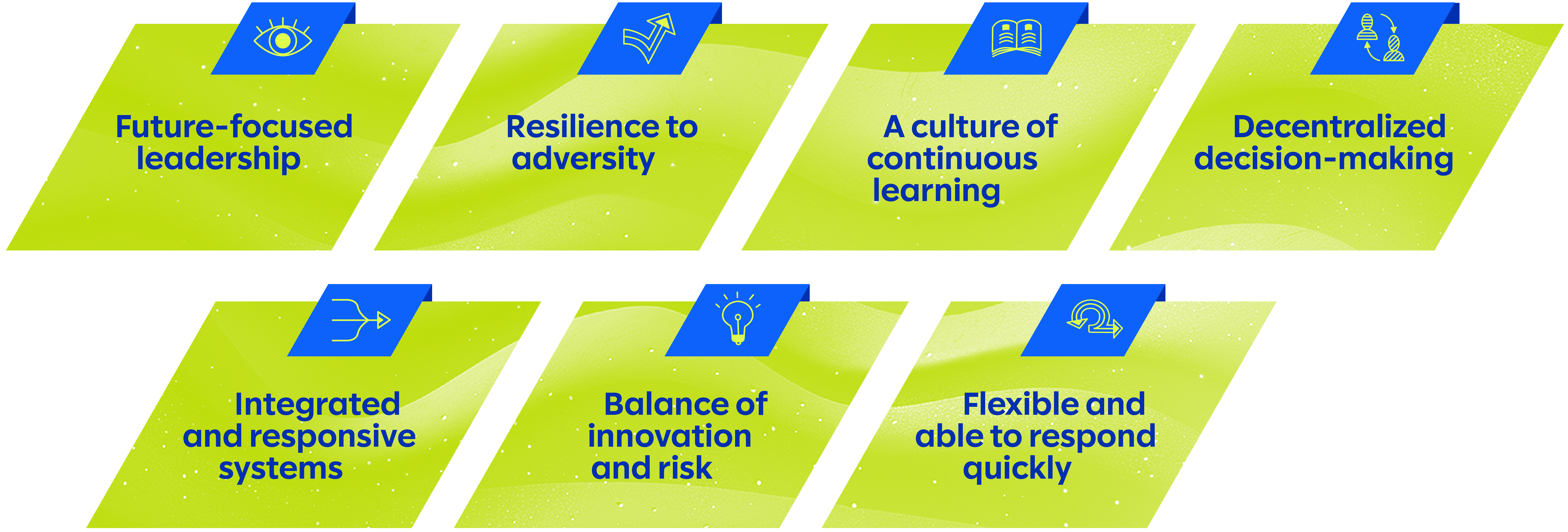 key characteristics of adoptive organizations chart