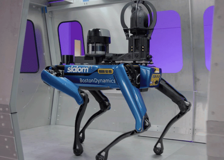 SPOT a robotic dog from Boston Dynamics